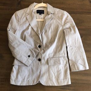 Banana republic Gray blazer